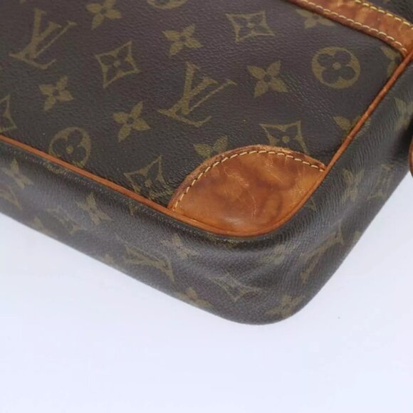 LOUIS VUITTON Monogram Compiegne 28 Clutch Bag M51845 LV Auth - Picture 10 of 15